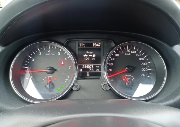 Nissan Qashqai cena 33900 przebieg: 244000, rok produkcji 2011 z Pasłęk małe 781